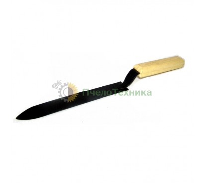 Нож пасечный (черная сталь 65г, L=200 мм. )
