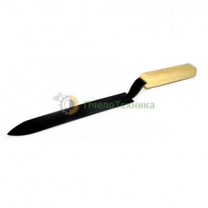 Нож пасечный (черная сталь 65г, L=200 мм. )